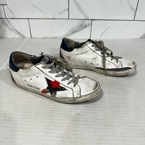 Golden goose beaded start sneakers